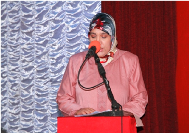 الموت يفجع "فاطمة الأمين" المديرة الجهوية للإتصال بالعيون.