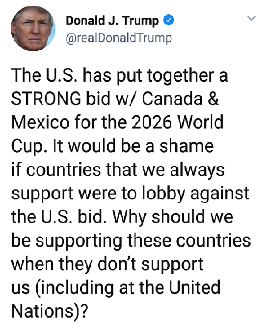 ترامب يبتز المملكة المغربية وفرنسا بملف الصحراء، قصد الفوز بتنظيم كأس العالم ، التفاااصيييل