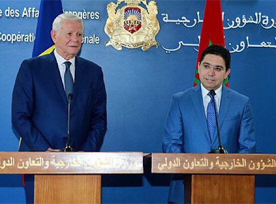 وزير خارجية رومانيا: نحن ضد أي تدخل من قبل دول أو تنظيمات، من شأنه أن يضر باستقرار المغرب..