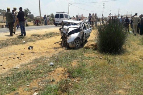 خطير ..حادثة سير مميتة على الطريق الوطنية الداخلة-بير الكندوز