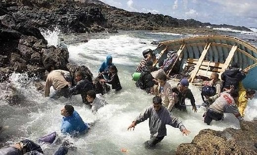 قوات أوروبية تراقب الحدود الإسبانية مع المغرب