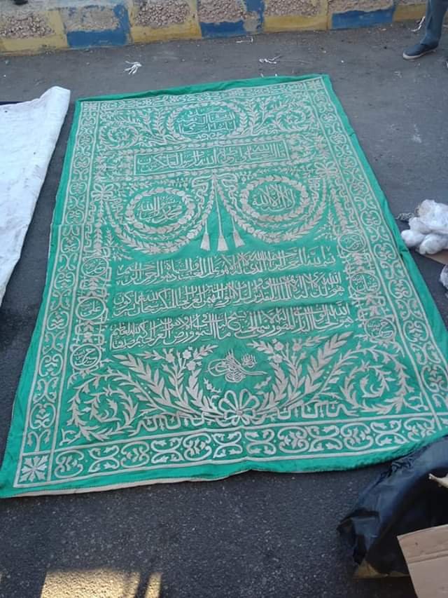 إحباط عملية تهريب كسوة للكعبة المشرفة نحو المغرب عبر ميناء دمياط