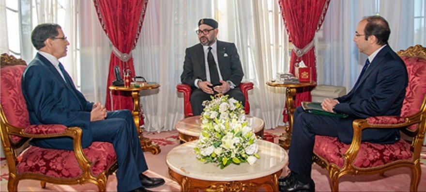 الملك محمد السادس يستقبل العثماني و الدكالي لهذا الغرض