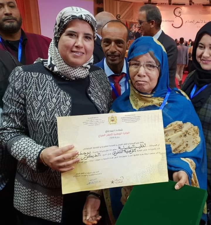 فوز مستحق للصناع التقليديين بجهة العيون خلال المسابقة الوطنية لأمهر الصناع التقليديين