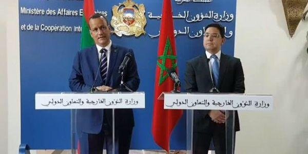 وزير خارجية موريتانيا مرفوقا بوفد هام يصل إلى لجنيف للمشارك في المائدة المستديرة ل نزاع الصحراء،التفاااصيييل