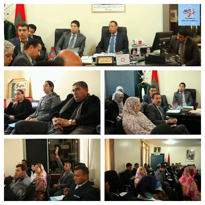 بالفيديو..اجتماع اللجنة المكلفة بمناهضة العنف ضد النساء والأطفال بالمحكمة الإبتدائية برئاسة وكيل الملك