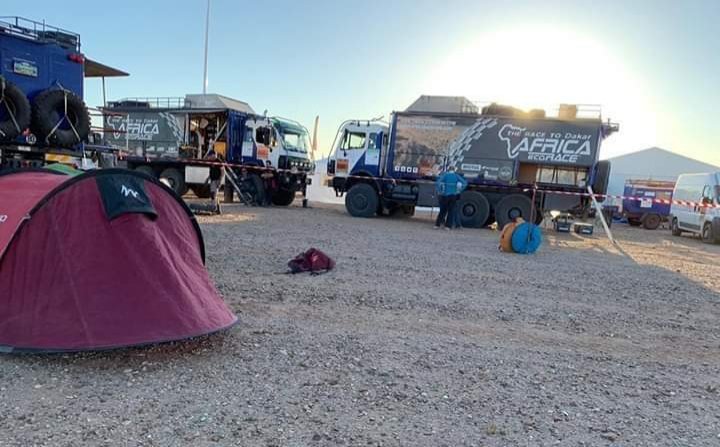 العيون .. وصول المشاركين برالي افريكا ايكو رايس الدولي في صور