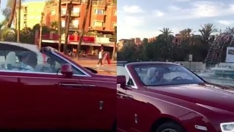 الملك محمد السادس يتجول بالمدينة الحمراء بدون بروتوكول، التفاااصيييل