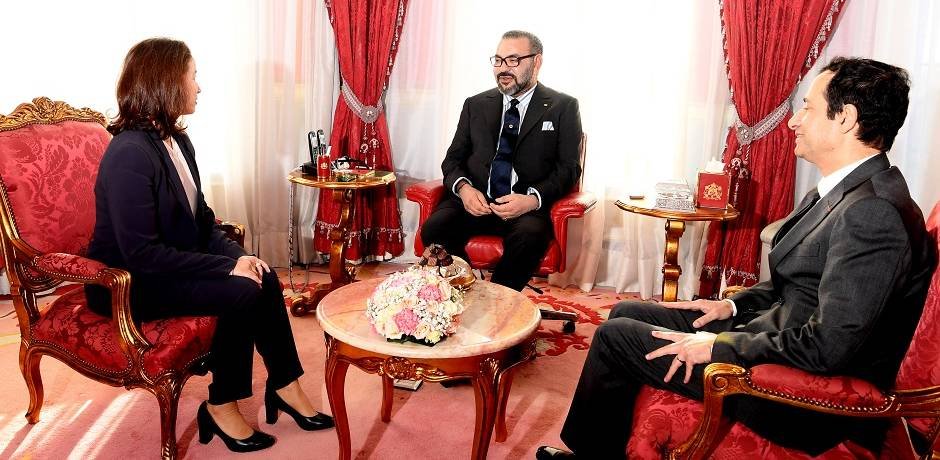 الملك محمد السادس يستقبل الرئيسة الجديدة لهيأة الإدارة الجماعية لصندوق الحسن الثاني للتنمية الاقتصادية والاجتماعية