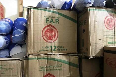 ها المعقول بدا ..اعتقال كولونيل وجنود اختلسوا مواد غذائية خاصة بمخيم “الوحدة”،التفاااصيييل