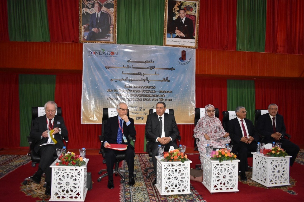 والي العيون يترأس انطلاقة أشغال ملتقى مؤسسة فرنسا- المغرب، تحت شعار “سلم وتنمية بأقاليم الجنوب المغربي”،