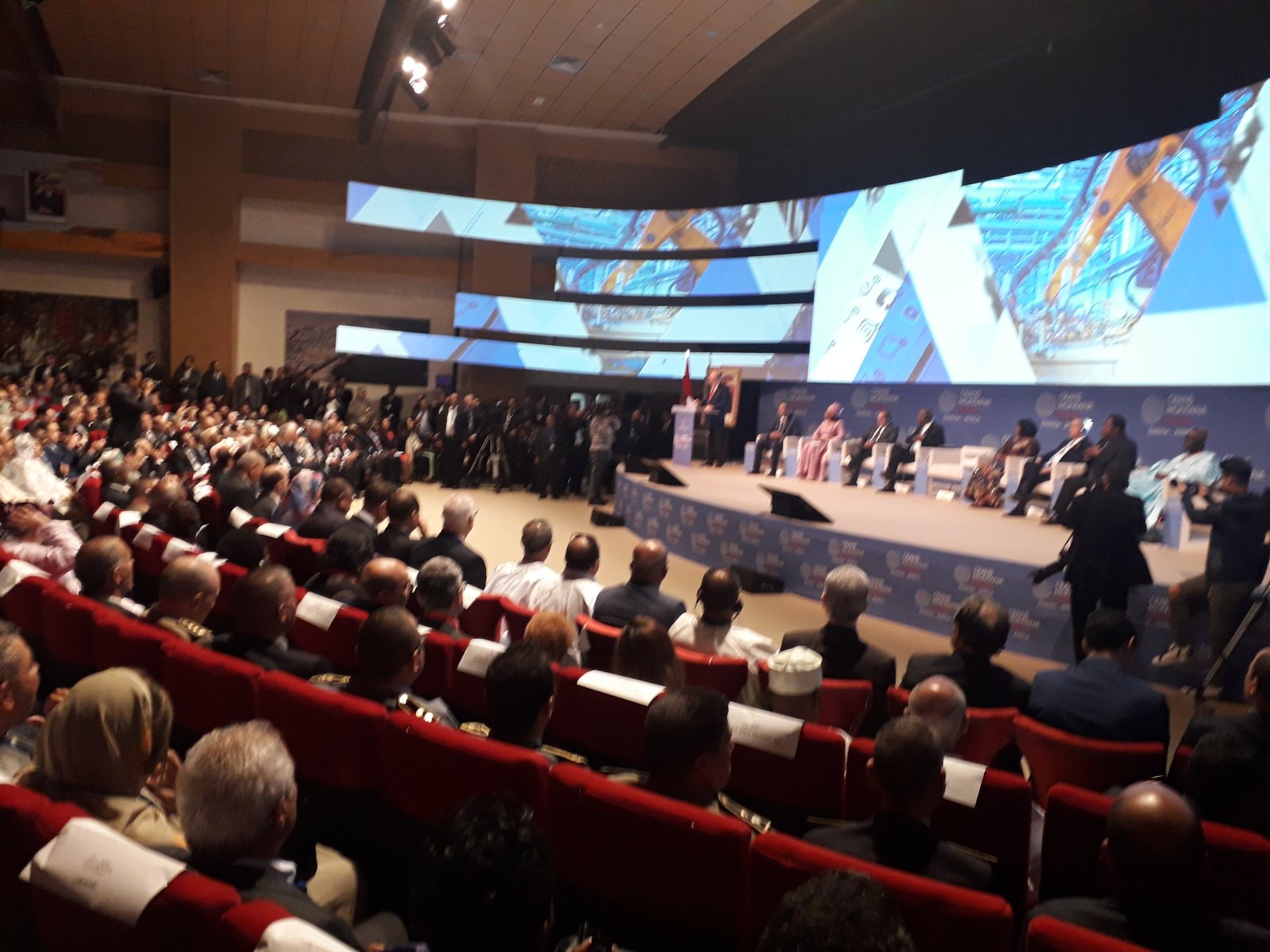 النص الكامل للرسالة الملكية بمناسبة انعقاد الدورة الخامسة لمنتدى كرانس مونتانا بالداخلة