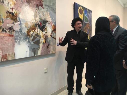 الشردودي تشكيلي مغربي يتوج بالجائزة الأولى لمسابقة  بالكويت