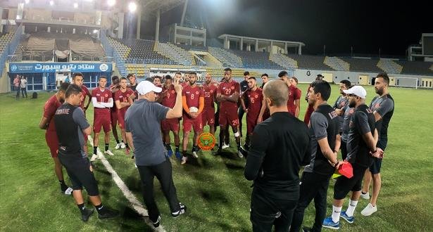 فريق نهضة بركان يجري أولى حصصه التدريبية بالقاهرة