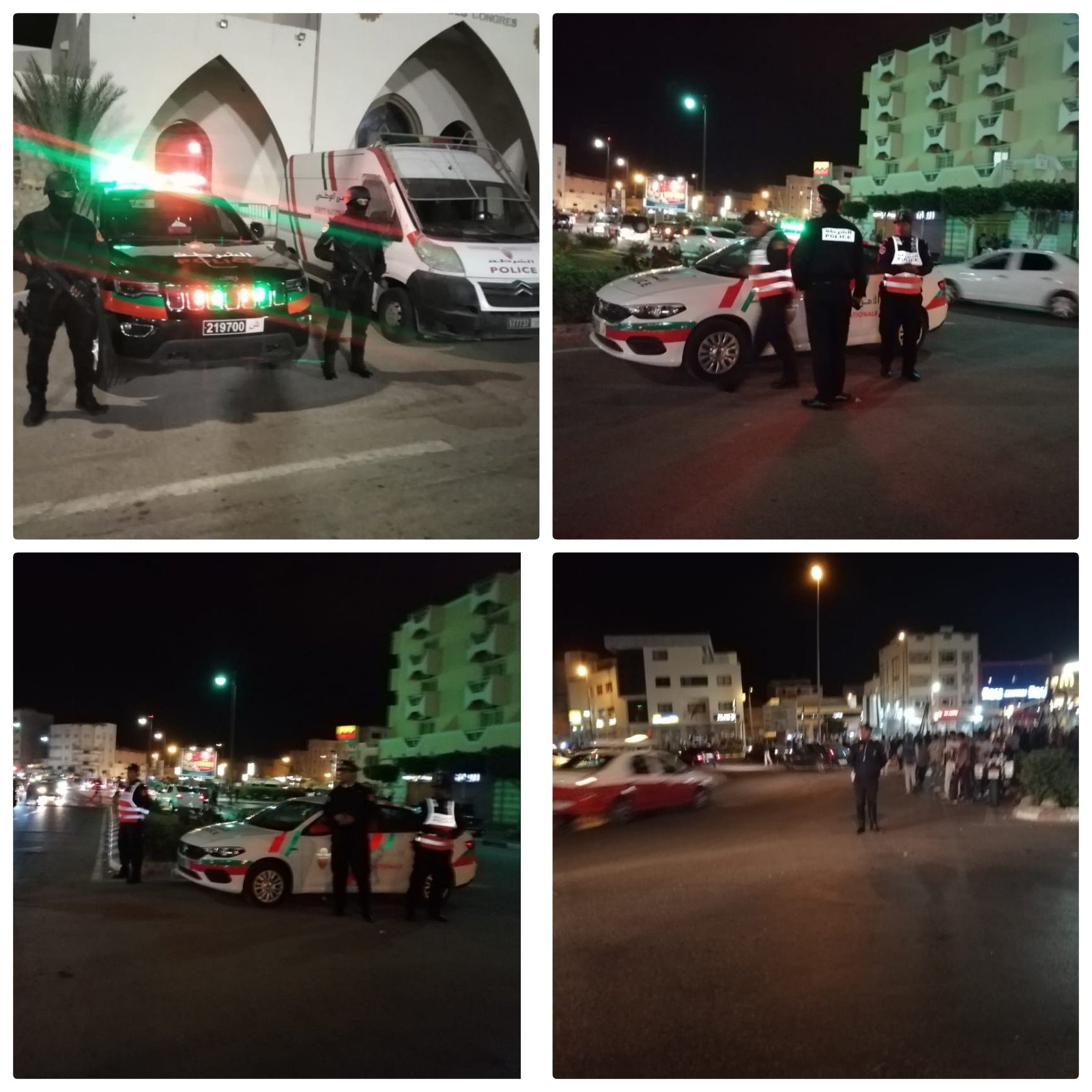 واخا كاين العيد..ولاية أمن العيون جندات عناصرها لتأمين احتفالات عيد الفطر بشوارع العيون…