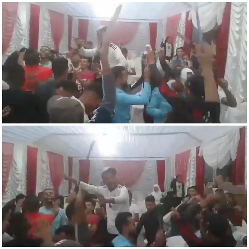 توقيف بطل فيديو الرقص بالأسلحة البيضاء بأحد الأعراس