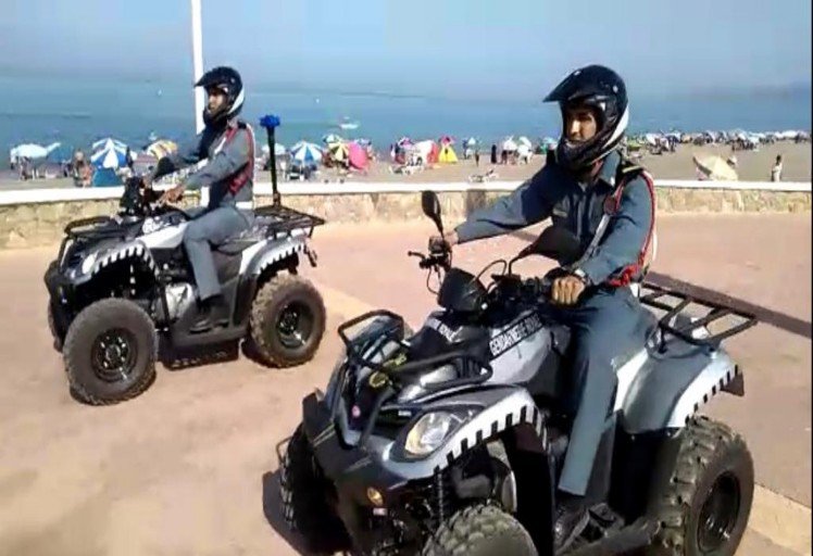 الدرك يتعزز بدراجات رباعية الدفع بمنطقة إمليل و تجهيزات أخرى