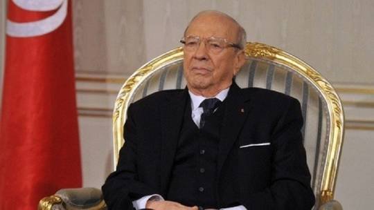 الرئيس التونسي باجي قايد السبسي في ذمة الله