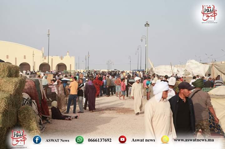 ربورتاج.. ها شنوا قالوا الكسابة على سوق الماشية الجديد بالعيون ،أو على ثمن الأضحية، أو كلشي مرتاح من الناحية الأمنية