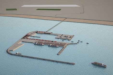 المغرب يخطط لاستثمار 10 ملايير درهم في تشييد ميناء ضخم بالداخلة