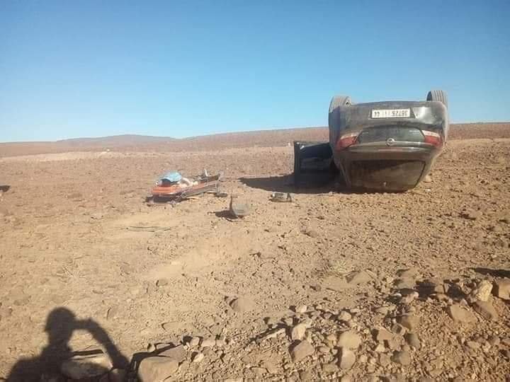 وفاة شخص وجرح ثلاثة إثر حادثة سير بين طانطان وكلميم