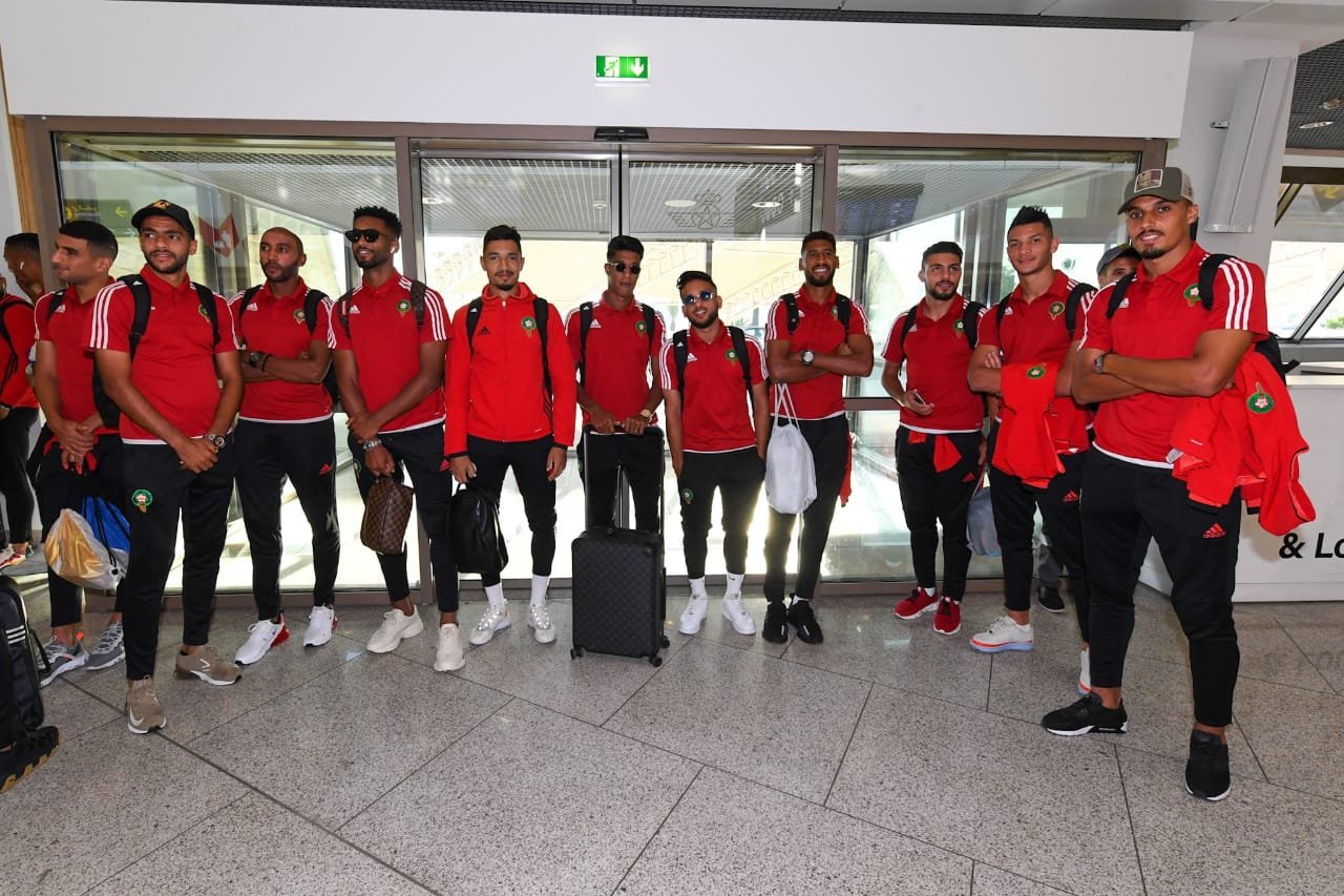 بعثة المنتخب الوطني للاعبين المحليين تتوجه إلى الجزائر