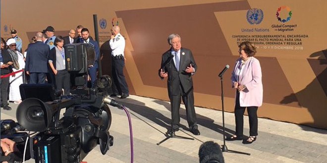 غوتيريس يشيد بمؤتمر مراكش حول قضية الصحراء