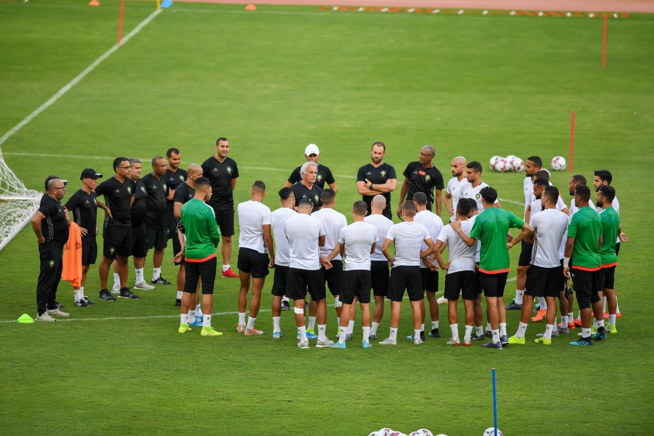 المنتخب الوطني يواصل استعداداته لمباراة الغابون