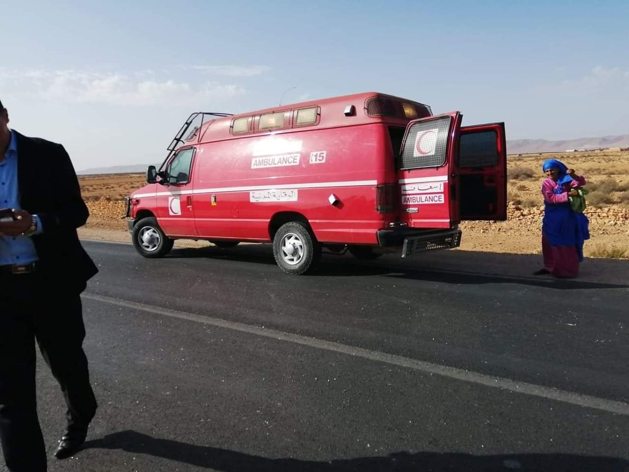 إصابة 12 شخصا بجروح متفاوتة في خادثة سير شمال كلميم