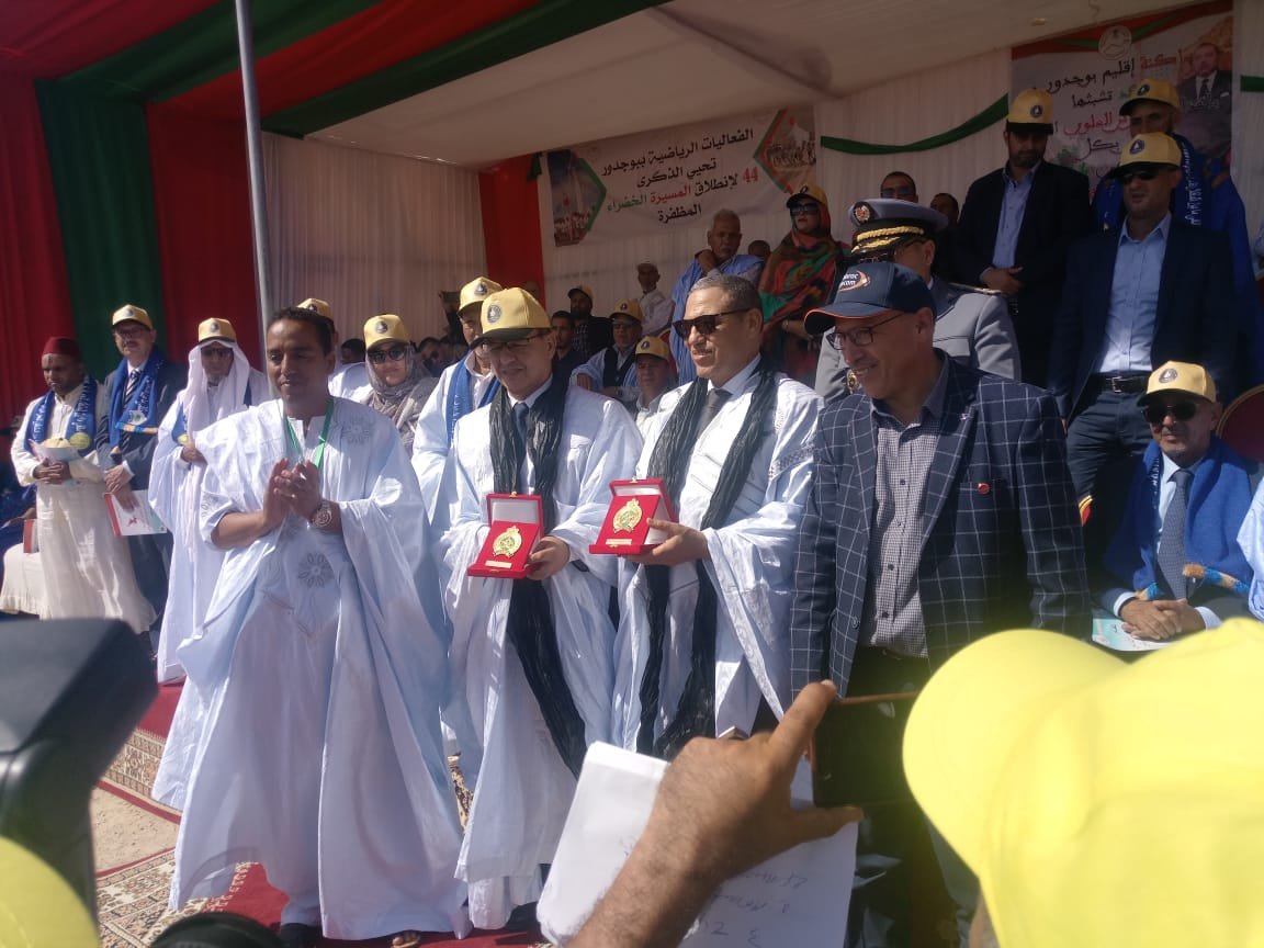 بوجدور: إنطلاق فعاليات النسخة الثامنة من مهرجان أكبار بحضور والي جهة العيون الساقية الحمراء ”عبد السلام بيكرات”،