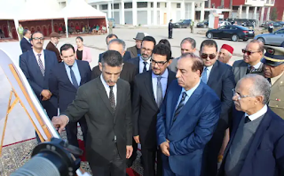 وزير الشباب والرياضة والثقافة الناطق الرسمي باسم الحكومة الحسن عبيابة يشرف على تدشين مشاريع تنموية رياضية وثقافية بالجديدة