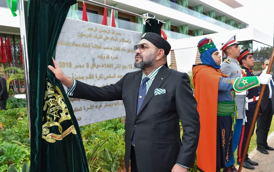 الملك يدشن ”مركب محمد السادس لكرة القدم” بكلفة 630 مليون درهم