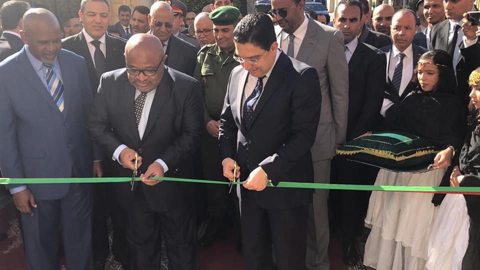 الإفتتاح الرسمي لمقر قنصلية دولة القمر بالعيون