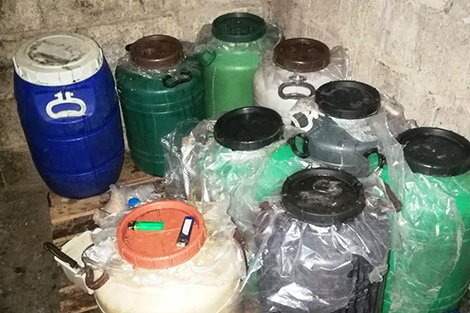 تزنيت..الدرك يفكك معملاً لصنع ”الماحيا”