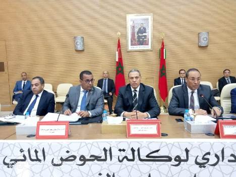 العيون ..اجتماع مجلس إدارة الحوض المائي الساقية الحمراء وادي الذهب .