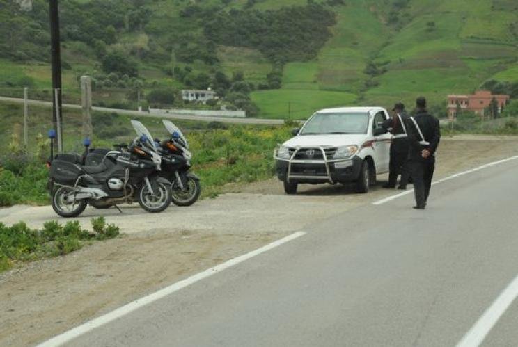 عناصر دركية تحبط تهريب كمية مواد غذائية بتزنيت