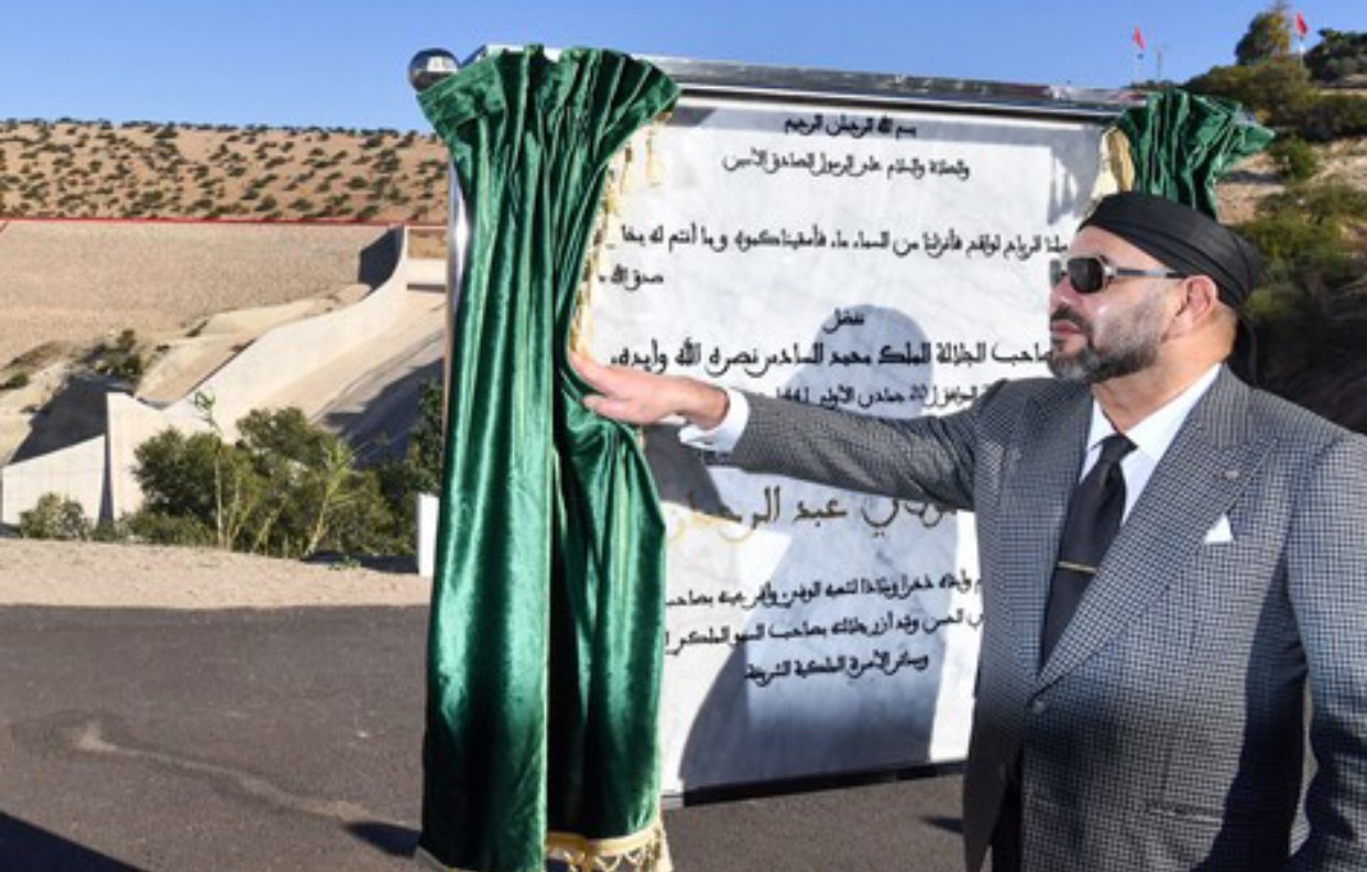 الملك يدشن سد ”مولاي عبد الرحمان ” ومشاريع للماء الصالح للشرب