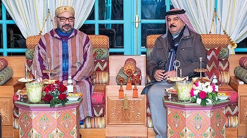 الرباط. الملك يجري لقاء وديا مع العاهل البحريني الذي يقوم بزيارة خاصة للمغرب