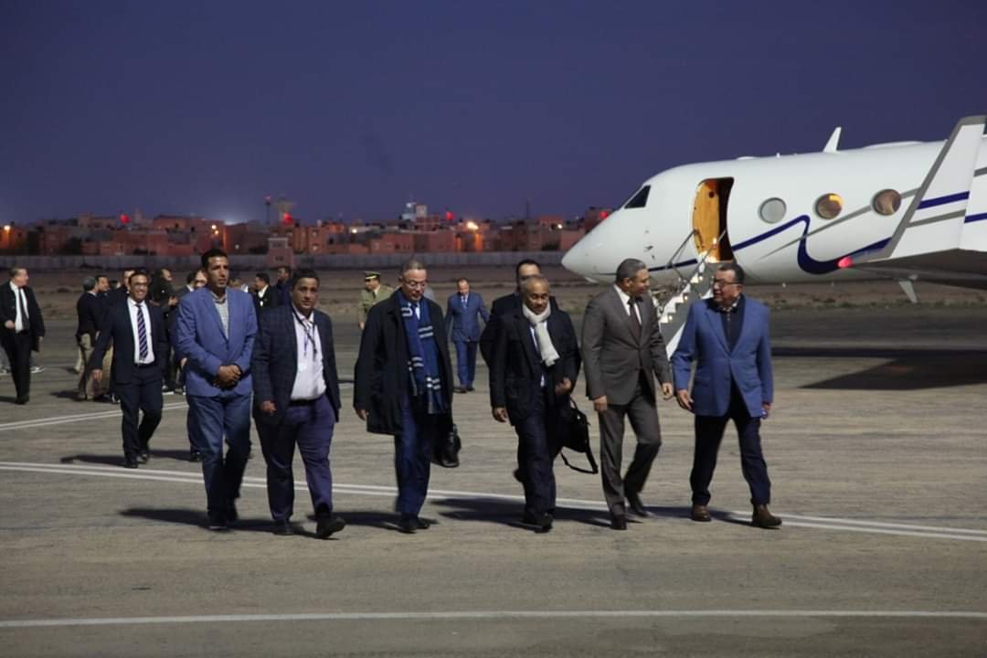 رئيس الإتحاد الإفريقي لكرة القدم يحل بالعيون لإفتتاح أمم إفريقيا داخل القاعة – العيون 2020