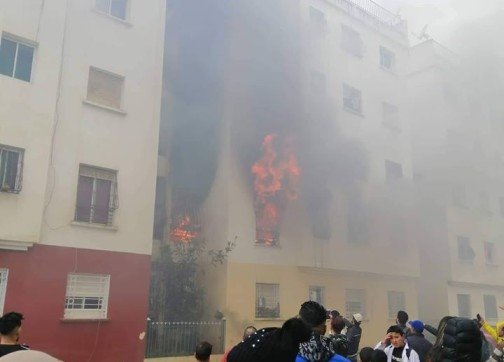 في غياب والديه..مصرع طفل حرقا داخل شقة بسلا