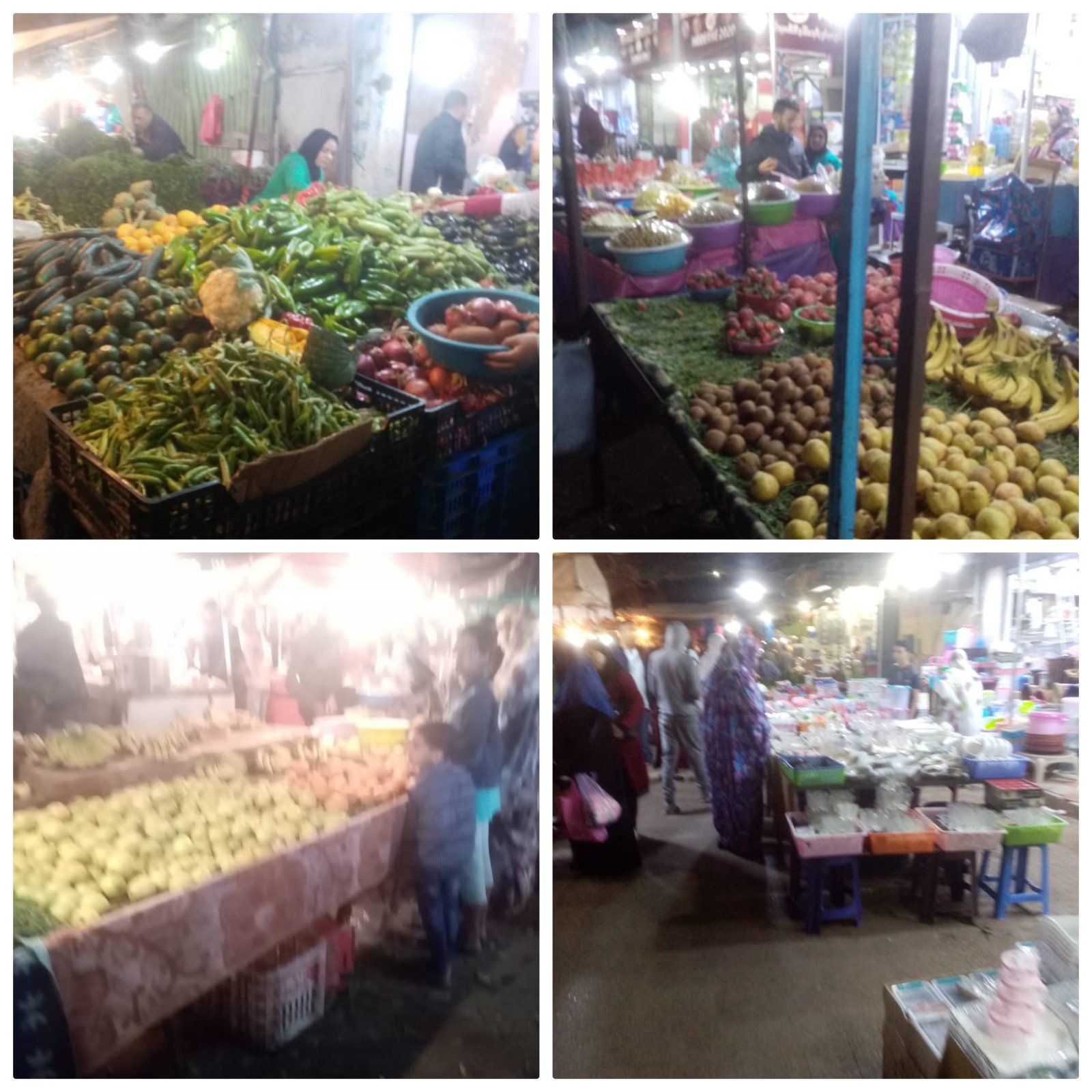 بعيدا عن اللهطة..  أسواق مدينة العيون تعرف رواجا عاديا و مخزون كافيا و منتظما بكافة السلع إلاستهلاكية