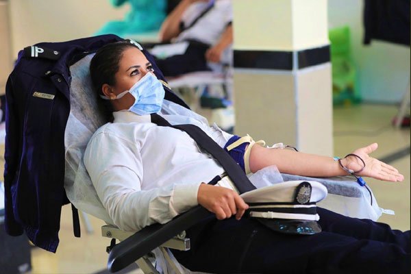 كورونا.. رجال ونساء ولاية أمن الرباط ينظمون حملة للتبرع بالدم