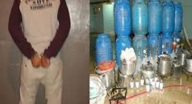 في العشر الأواخر من رمضان و و في ظل الحجر الصحي أمن مراكش يحجز 200 لتر من مسكر ماء الحياة بمراكش، التفاااصيل