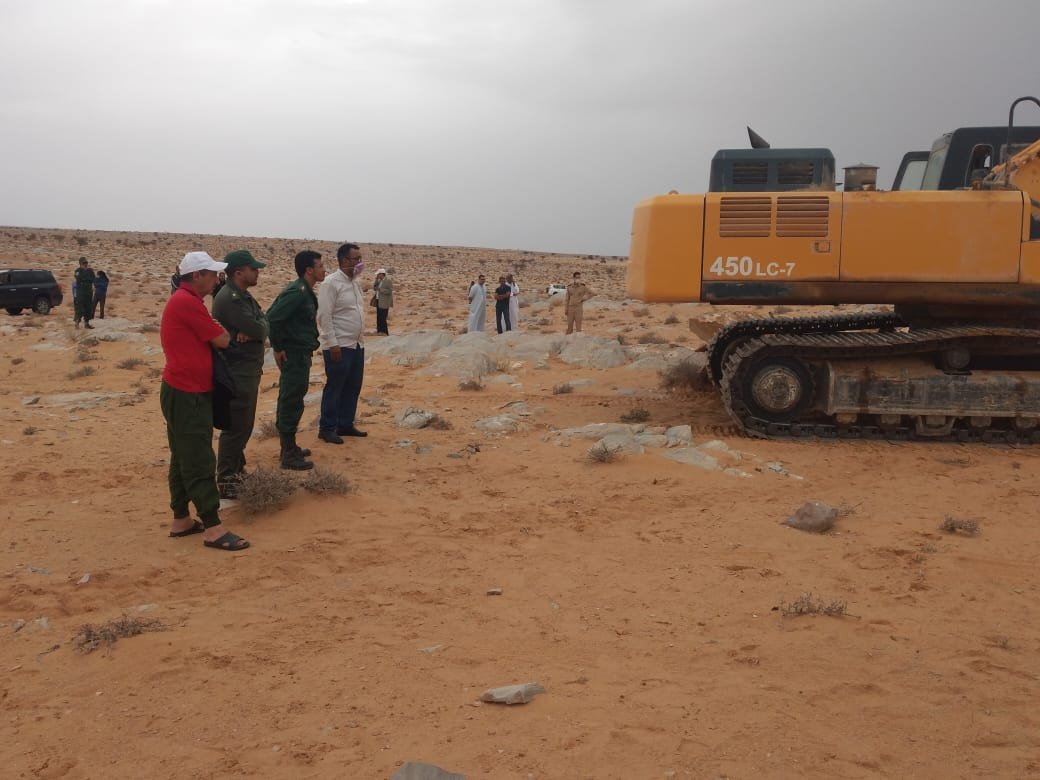 مديرية الثقافة توقف الاعتداء على موقع ”لغشيوات” للنقوش الصخرية بالسمارة