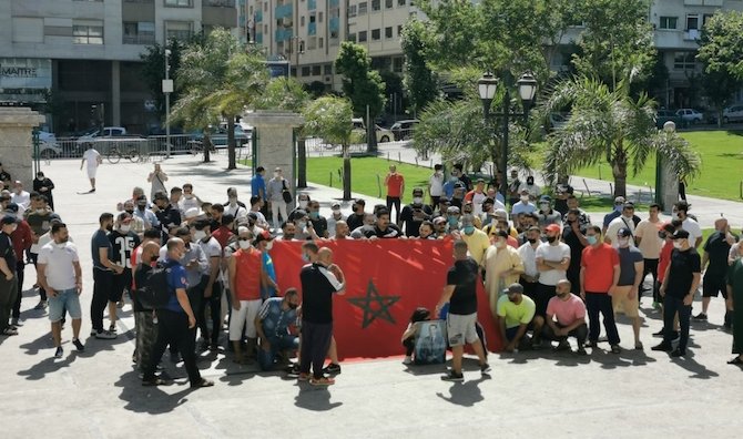 بعد قرار فرض الحجر الصحي على مدينة طنجة احتجاجات وتدمر في صفوف الساكنة
