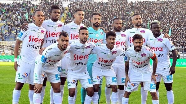 الرجاء يتفوق على يوسفية برشيد ويقفز من المركز الخامس إلى الثاني