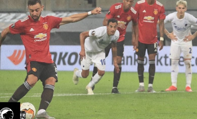 مانشستر يونايتد يتأهل لنصف نهائي “اليوروباليغ” بعد فوز صعب على كوبنهاغن