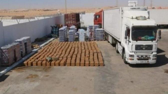 إجهاض عملية تهريب المخذرات بمعبر الكركرات .