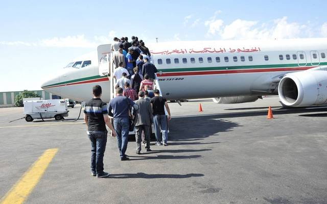 استئناف عملية إعادة المغاربة العالقين بالخارج
