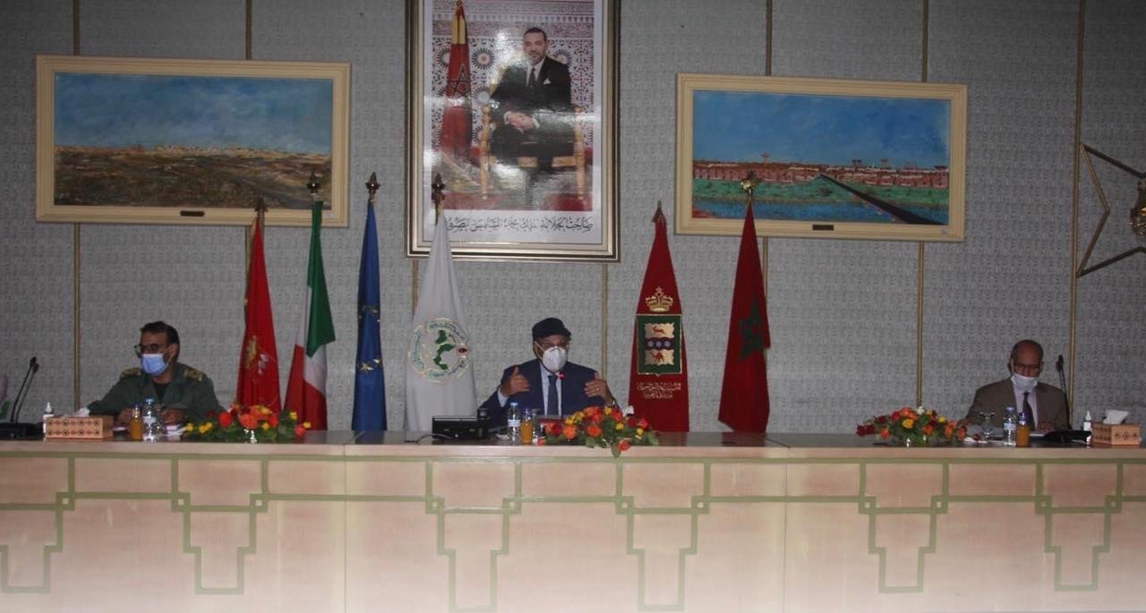 انطلاق أشغال الدورة العادية لمجلس جهة العيون لشهر أكتوبر .